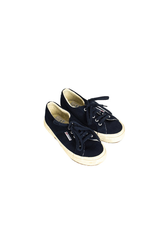 A Navy Sneakers from Superga in size 6T for neutral. (Front View)
