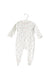 A White Long Sleeve Jumpsuits from Jacadi in size 3-6M for girl. (Front View)