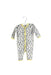 A Grey Long Sleeve Jumpsuits from Petit Bateau in size 3-6M for boy. (Front View)