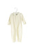 A White Long Sleeve Jumpsuits from Petit Bateau in size 3-6M for boy. (Front View)