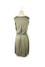 A Grey Sleeveless Dresses from Dote in size M for maternity. (Back View)