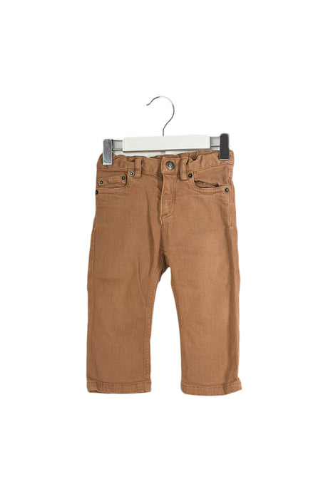 A Pink Jeans from Bonpoint in size 6-12M for girl. (Front View)