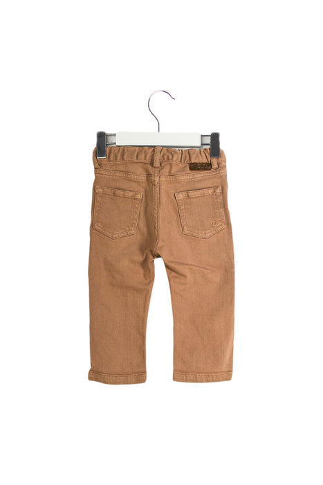 A Pink Jeans from Bonpoint in size 6-12M for girl. (Back View)