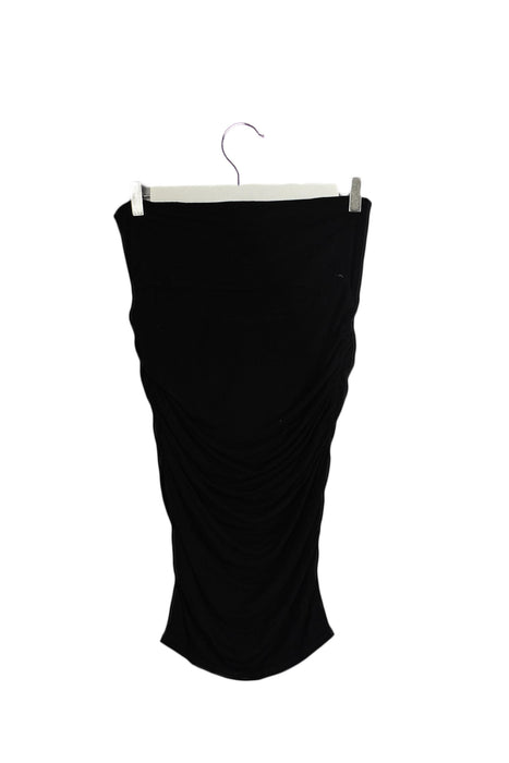 A Black Mid Skirts from Isabella Oliver in size XS for maternity. (Back View)