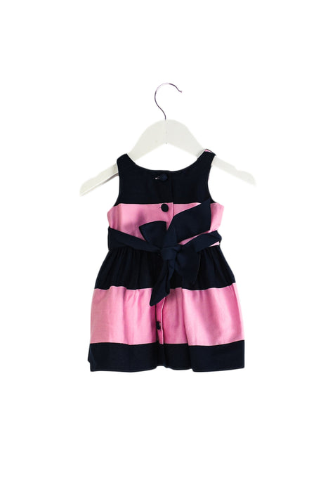 A Navy Dress Sets from Ralph Lauren in size 0-3M for girl. (Back View)