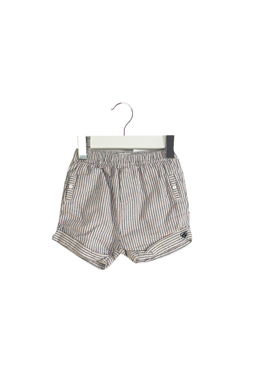 A Red Shorts from Cyrillus in size 3-6M for girl. (Front View)