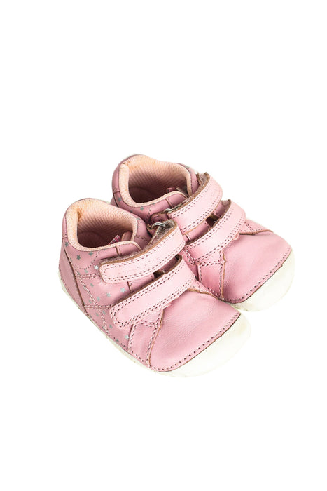 A Pink Sneakers from Start-Rite in size 12-18M for girl. (Front View)