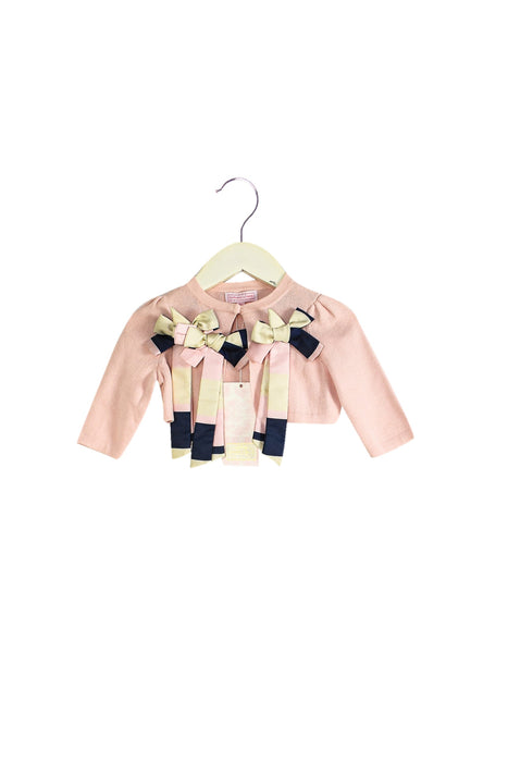 A Pink Cardigans from Nicholas & Bears in size 6-12M for girl. (Front View)