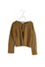 A Brown Cardigans from Bonpoint in size 8Y for girl. (Front View)