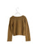 A Brown Cardigans from Bonpoint in size 8Y for girl. (Back View)