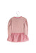 A Pink Long Sleeve Dresses from Motion Picture in size 12-18M for girl. (Back View)