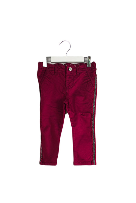 A Pink Casual Pants from Motion Picture in size 12-18M for girl. (Front View)