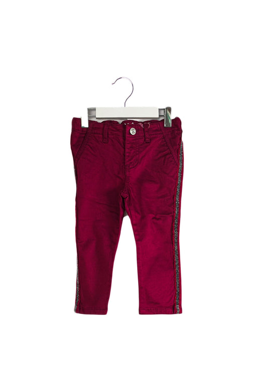A Pink Casual Pants from Motion Picture in size 12-18M for girl. (Front View)