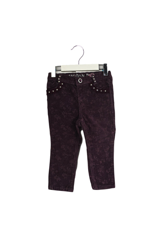 A Purple Casual Pants from Motion Picture in size 12-18M for girl. (Front View)
