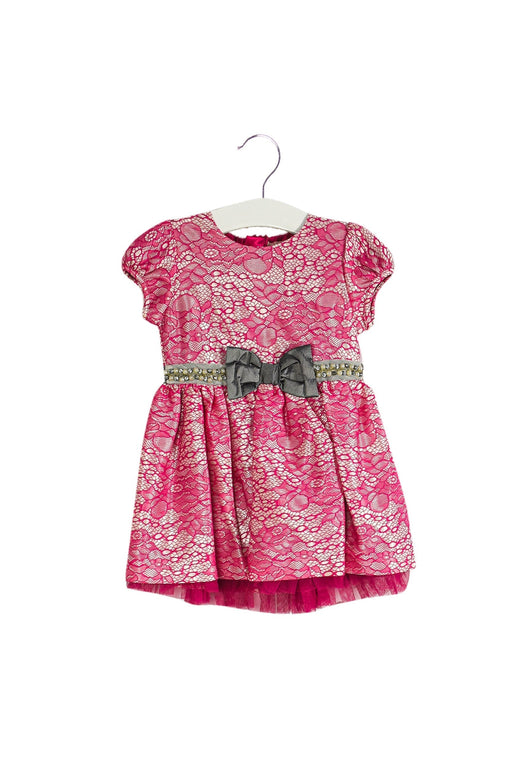 A Pink Short Sleeve Dresses from Motion Picture in size 12-18M for girl. (Front View)