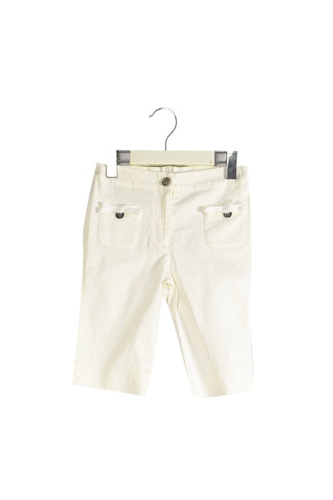 A White Casual Pants from Nicholas & Bears in size 3T for girl. (Front View)