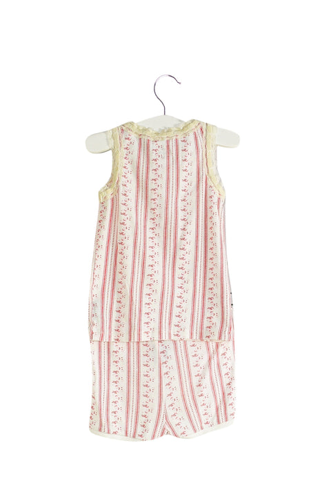 A Red Pyjama Sets from Ralph Lauren in size 12-18M for girl. (Back View)