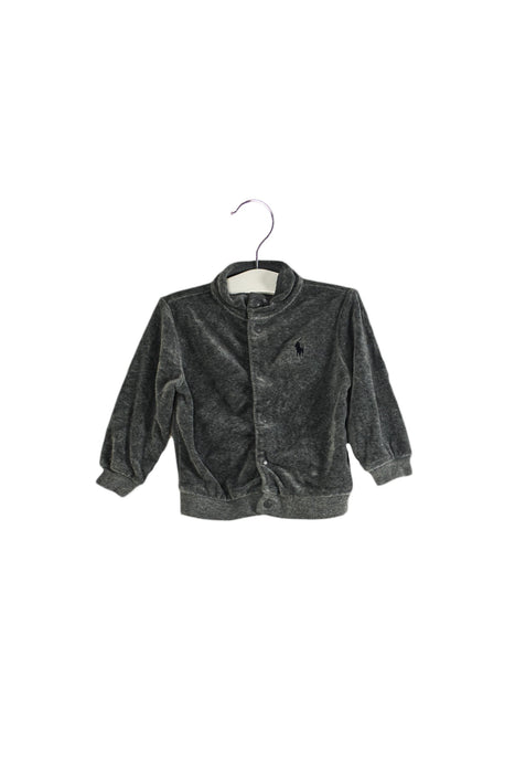 A Grey Sweatshirts from Ralph Lauren in size 6-12M for boy. (Front View)