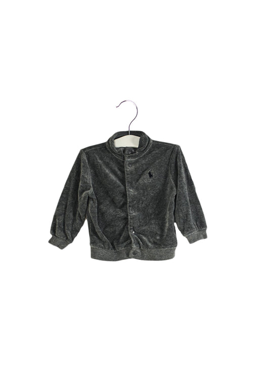 A Grey Sweatshirts from Ralph Lauren in size 6-12M for boy. (Front View)