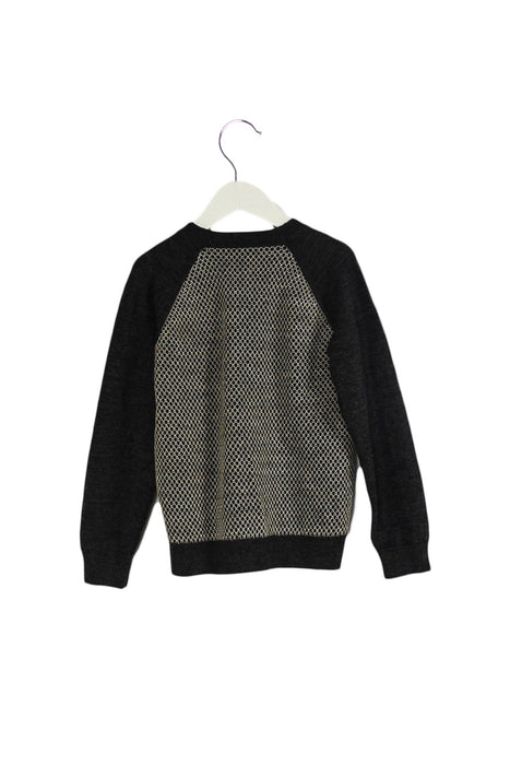 A Grey Knit Sweaters from Bonpoint in size 6T for boy. (Back View)