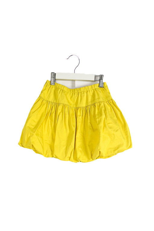 A Yellow Short Skirts from Elsy in size 5T for girl. (Front View)