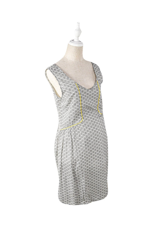 A Black Sleeveless Dresses from Pomkin in size S for maternity. (Front View)