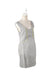 A Black Sleeveless Dresses from Pomkin in size S for maternity. (Front View)