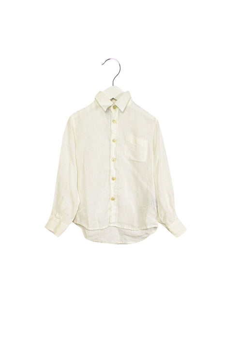 A Ivory Shirts from Vilebrequin in size 4T for boy. (Front View)
