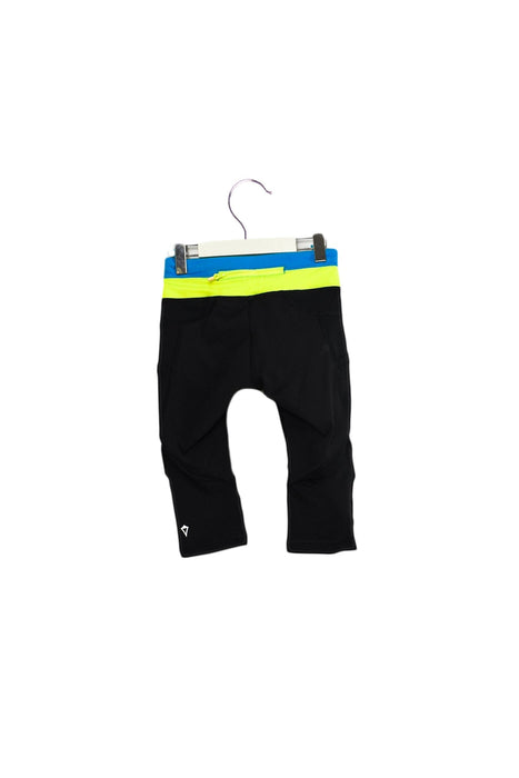 A Black Leggings from Ivivva in size 6T for girl. (Back View)