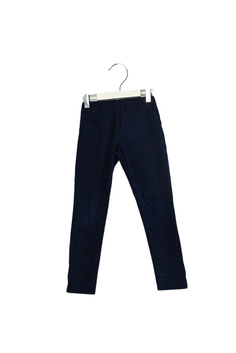 A Blue Casual Pants from Fendi in size 6T for girl. (Front View)