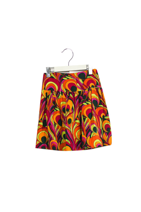 A Orange Short Skirts from Charabia in size 6T for girl. (Front View)