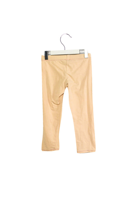 A Pink Leggings from Armani in size 7Y for girl. (Back View)