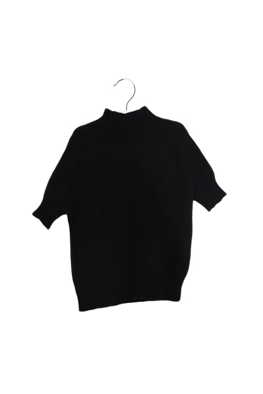 A Black Knit Sweaters from Bonpoint in size 4T for girl. (Front View)