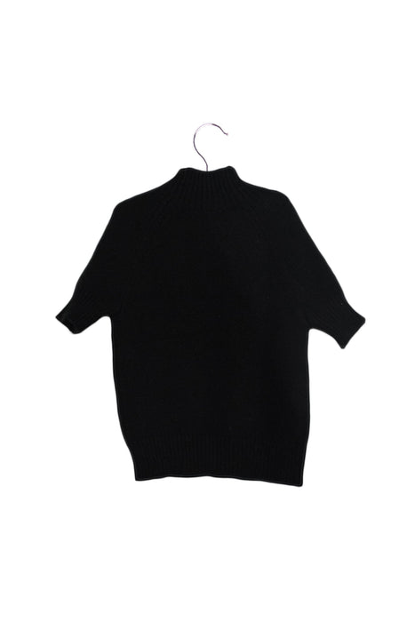 A Black Knit Sweaters from Bonpoint in size 4T for girl. (Back View)