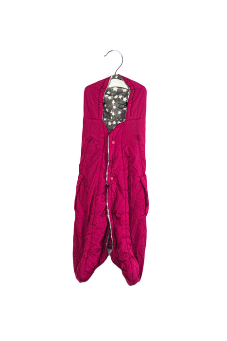 A Purple Sleepsacs from Miki House in size O/S for girl. (Front View)