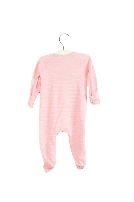 A Pink Long Sleeve Jumpsuits from Ralph Lauren in size 3-6M for girl. (Back View)
