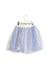 A White Short Skirts from Simonetta in size 4T for girl. (Back View)