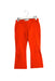 A Red Casual Pants from Simonetta in size 6T for girl. (Front View)