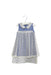 A Blue Sleeveless Dresses from Nicholas & Bears in size 2T for girl. (Front View)