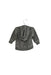 A Grey Lightweight Jackets from Roots in size 3-6M for boy. (Back View)