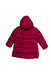 A Red Puffer/Quilted Coats & Outerwear from add in size 3T for girl. (Back View)