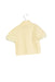 A Ivory Short Sleeve Tops from Janie & Jack in size 2T for girl. (Back View)