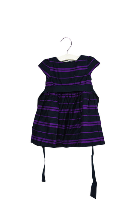 A Navy Dress Sets from Ralph Lauren in size 6-12M for girl. (Front View)