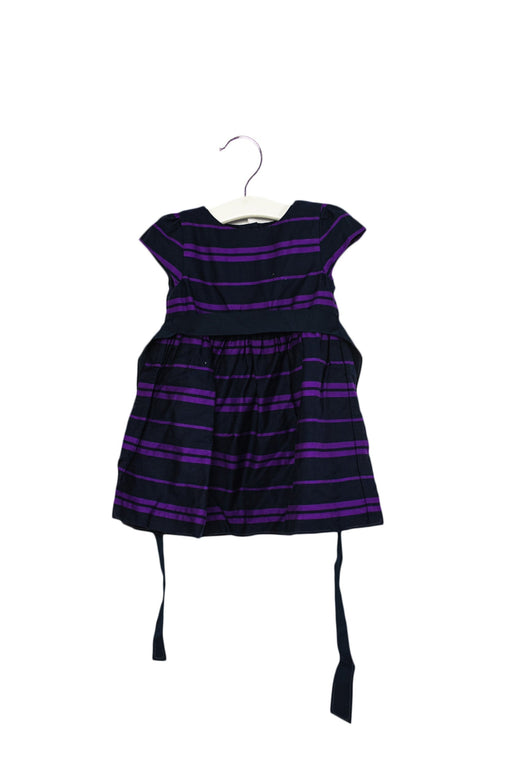 A Navy Dress Sets from Ralph Lauren in size 6-12M for girl. (Front View)
