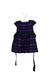 A Navy Dress Sets from Ralph Lauren in size 6-12M for girl. (Front View)