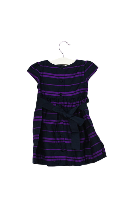 A Navy Dress Sets from Ralph Lauren in size 6-12M for girl. (Back View)