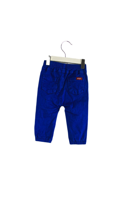 A Blue Casual Pants from Seed in size 6-12M for neutral. (Back View)