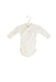 A White Long Sleeve Bodysuits from Bonpoint in size 0-3M for neutral. (Front View)