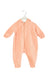 A Pink Long Sleeve Jumpsuits from Seed in size 3-6M for girl. (Front View)