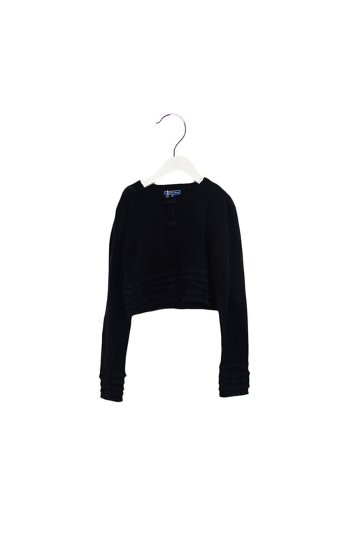 A Navy Cardigans from Nicholas & Bears in size 8Y for girl. (Front View)